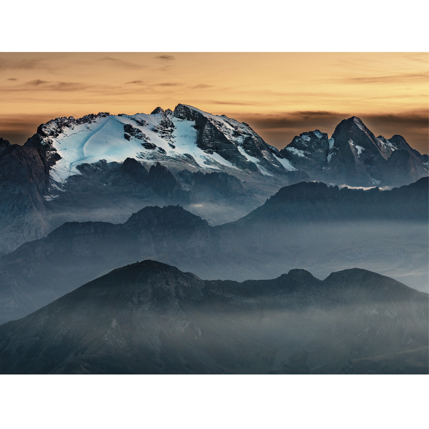 Marmolada glacier