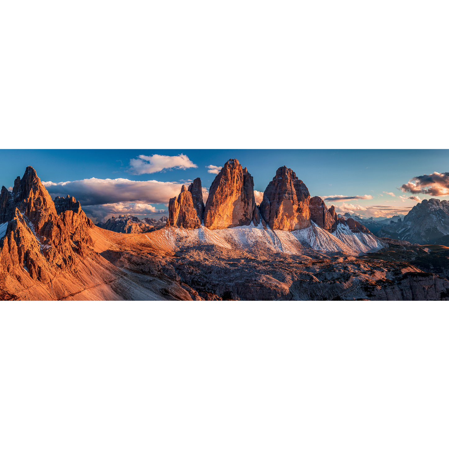 Tre Cime di Lavaredo and Monte Paterno