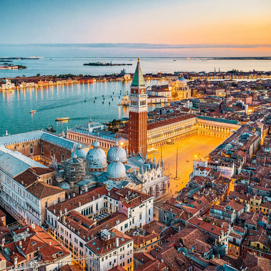 Vista dall'alto di Piazza San Marco - Stampa Fotografica - SIMEPHOTOART